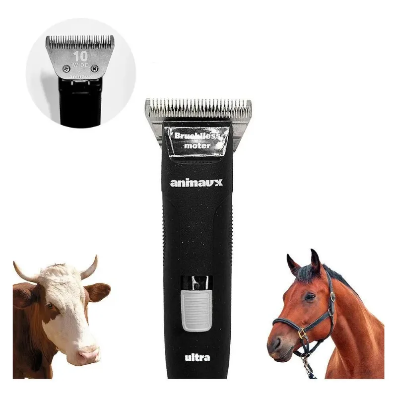 5x Máquina De Tosquiar Aparar Crina Equinos Horse Animaux Co