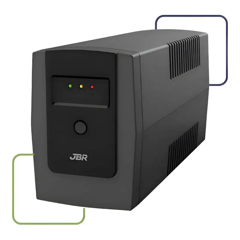 Nobreak Jbr Guard 600va Entrada E Saída De 120v