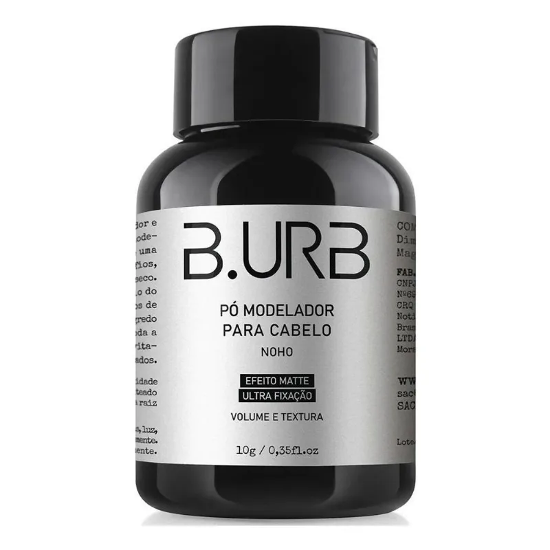 Pomada Em Pó - Noho - Barba Urbana 10g / Alta Fixação Matte