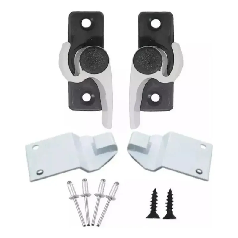 3x Fecho Japones Meia Lua 751 D/e Branco Mob Comp.
