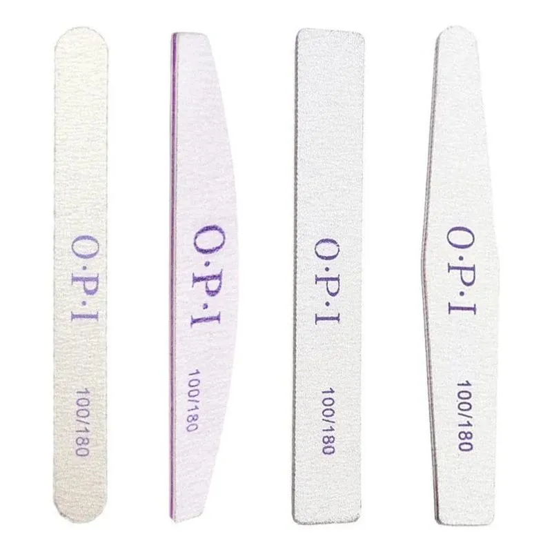 5x Kit Lixas De Unha Banana Boomerang Lavável Polidora 100/1