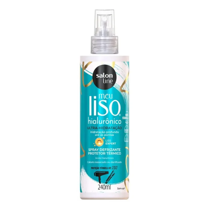 Salon Line Defrizante Protetor Térmico Meu Liso Hialurônico