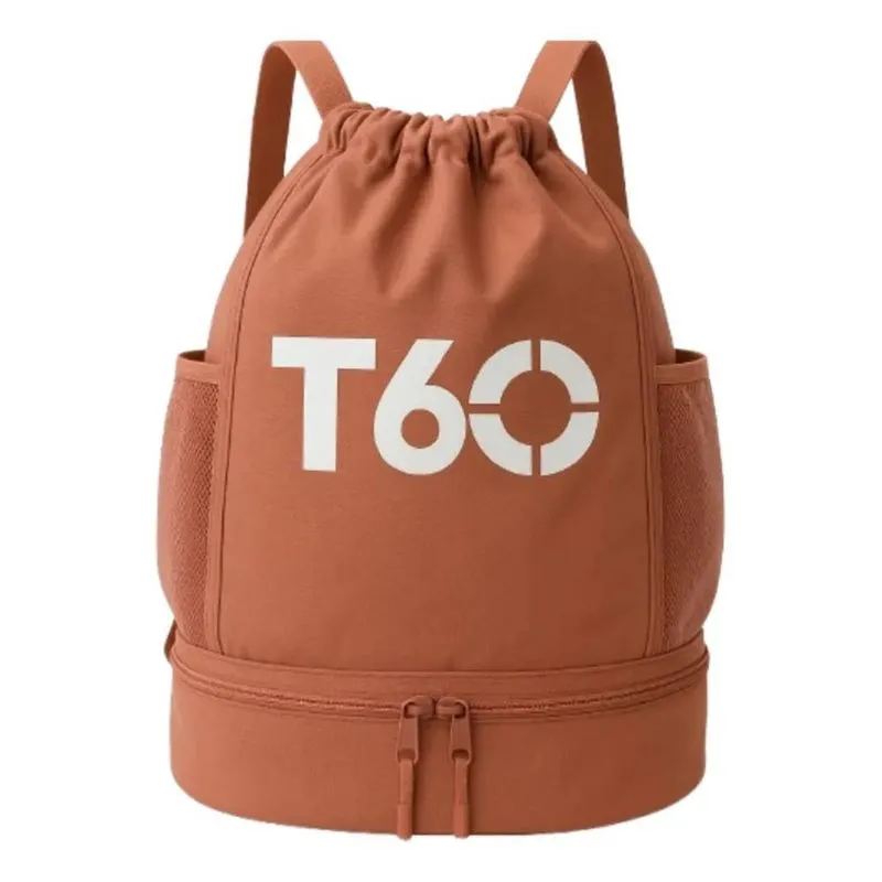 Mochila Sacola Esportiva Bag Academia Viagem Alça Reforç Ros
