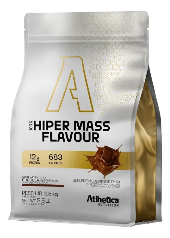 3x 100% Hiper Mass Flavour 2.5kg - Lançamento Atlhetica