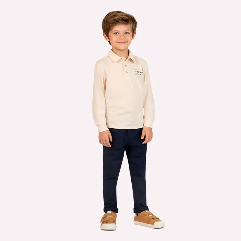 Conjunto Infantil Menino Bege Milon 3000804.8550.12