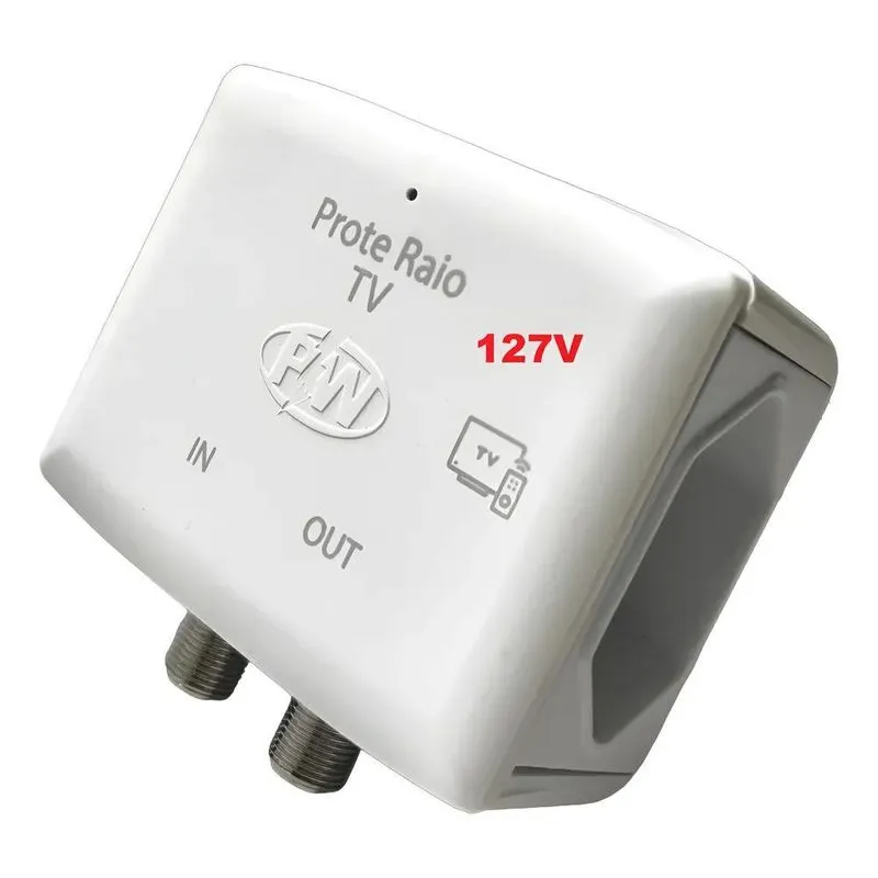 Protetor Raio Su (127v)tvs Com Antena Coaxial Ou Decodificador