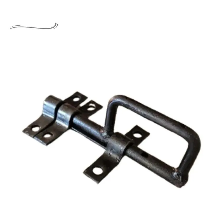3x Trinco Ferrolho Lateral 1/2 Porteira Portao Porta Forjado