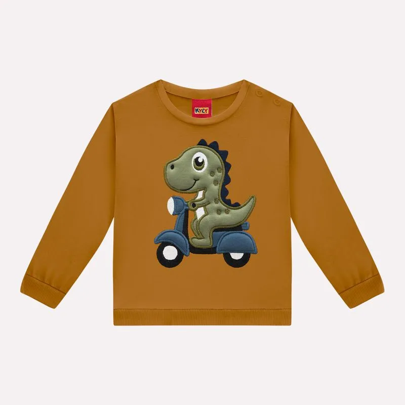 Casaco Bebê Menino Dino Kyly 1001492D1.2743.18A24M