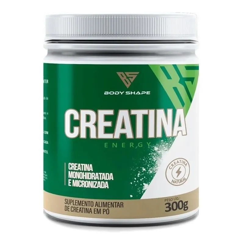 10x Creatina Micronizada E Monohidratada 300g Body Shape