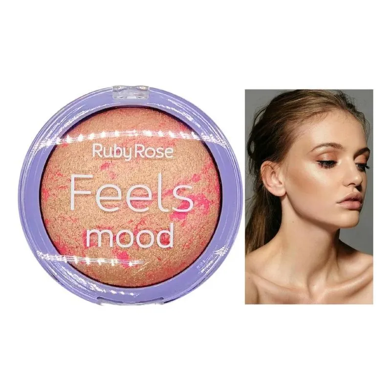 Baked Blush Compacto Feels Mood - Ruby Rose