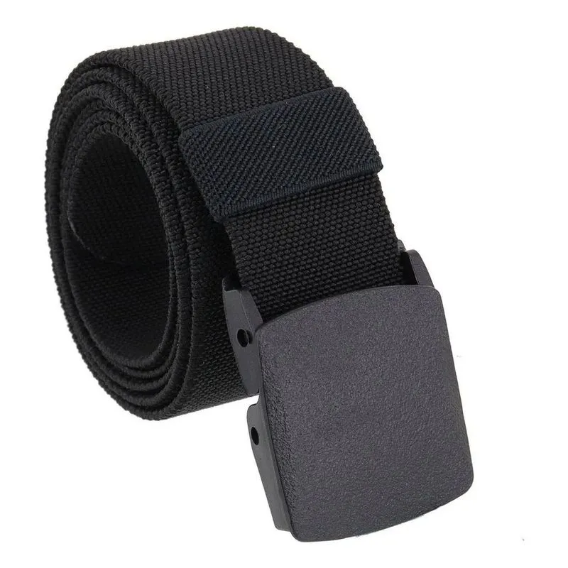 3x Cinto Elástico Nylon Lona Fivela Catraca Tatico Militar