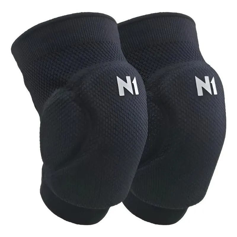 Joelheira Vôlei Profissional Knit 3d Spry N1 Sport Cor Preto