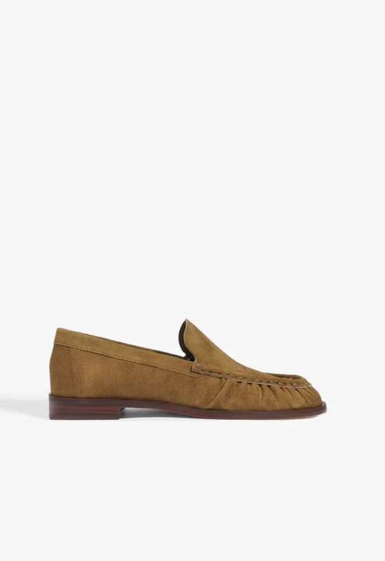 Tyla Suede Flat 9.5 / Dried Olive / Suede