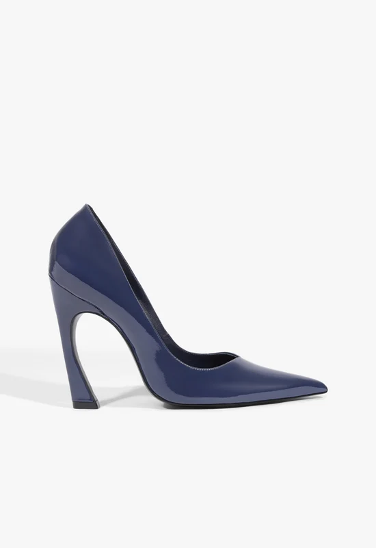 Lexi Patent Pump 11 / Midnight Blue / Patent