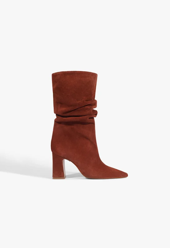 Harriet Suede Boot 9 / Warm Toffee / Suede