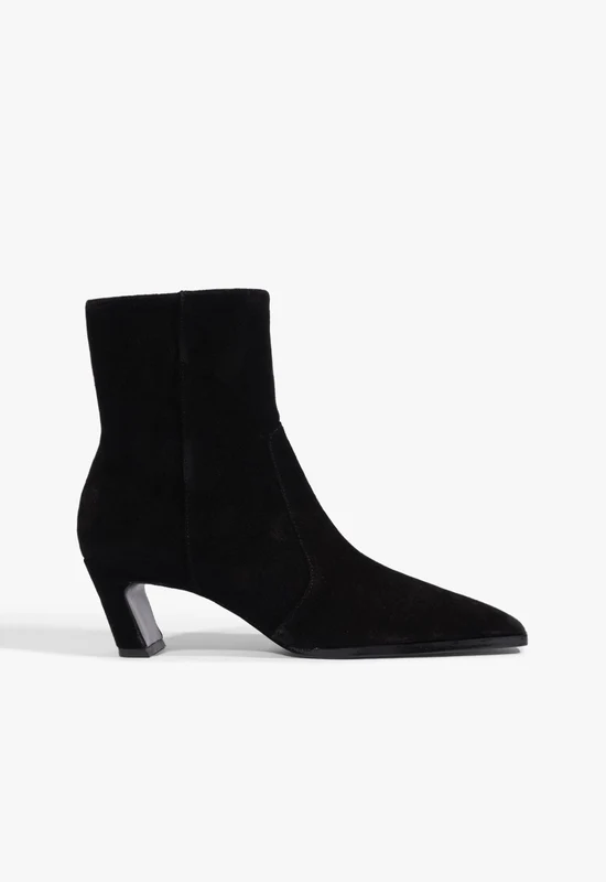 Delila Suede Bootie 10 / Black / Suede