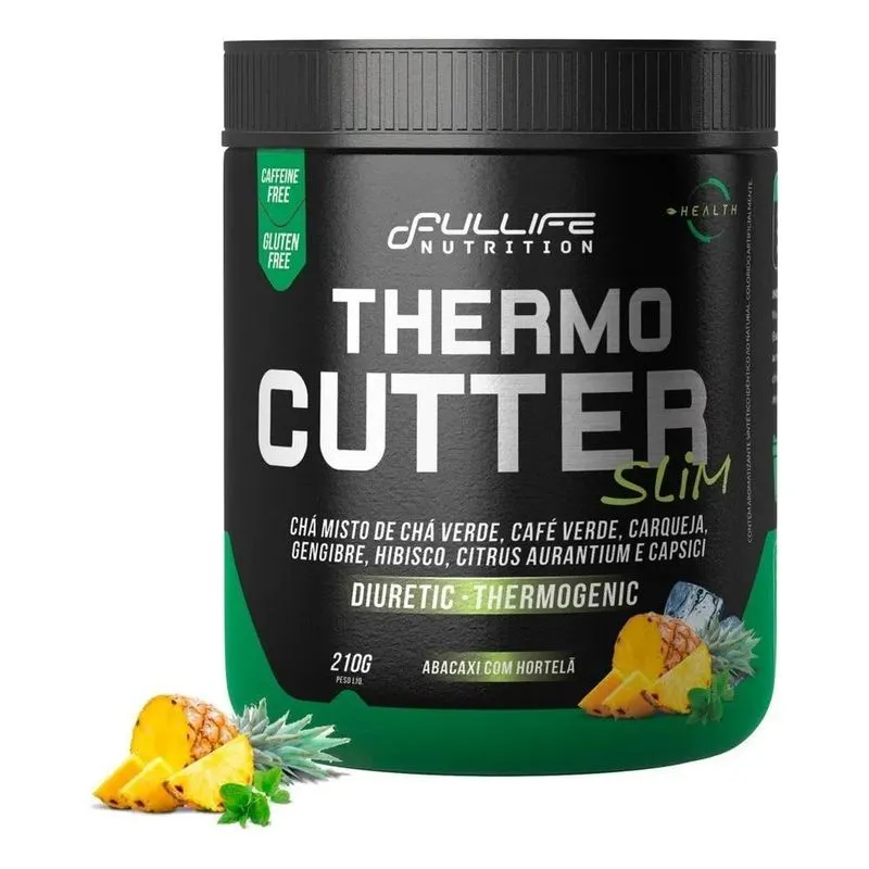 2x Termogênico Thermo Cutter 210g Fullife - Chá Verde Hibi