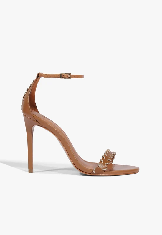 Rhea Sewing Sandal 5.5 / Miele / Leather