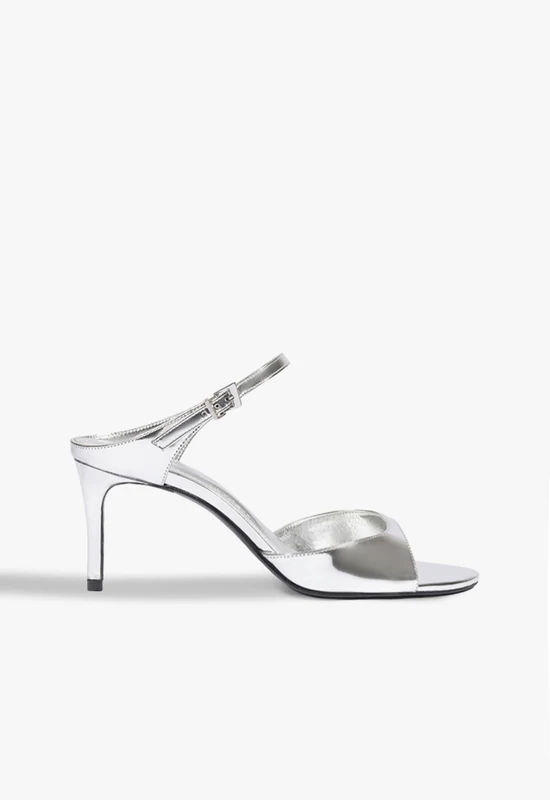 Lyra Mid Sandal 6 / Silver / Metallic