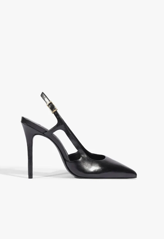 Boris Leather Pump 7 / Black / Leather