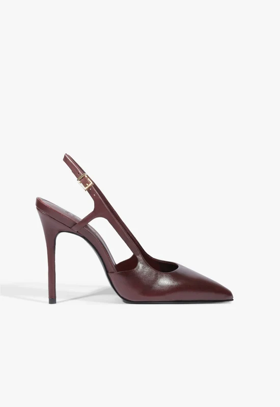 Boris Leather Pump 8.5 / Wine Berry / Leather
