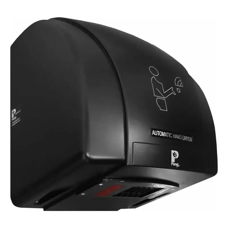 2x Secadores De Mãos Planet Clean New Dryer 8851 - Preto