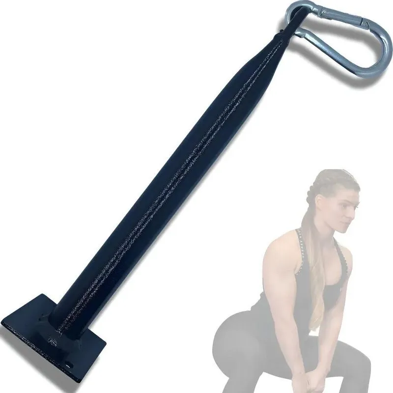 Suporte De Anilhas Agachamento Sumo + Mosquetão 8mm Academia