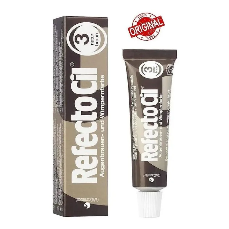 Tinta Para Sobrancelhas Tintura Refectocil 3.0 Cilios Barba