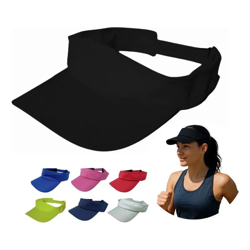 Viseira Feminina Esportiva Uv Proteção Solar Verão - Azul Un