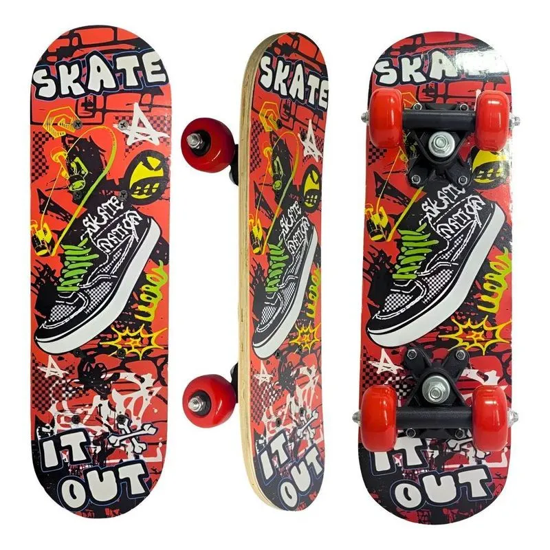Skate Semi Profissional Infantil 30 Kg Jr Unisex Estam Tênis