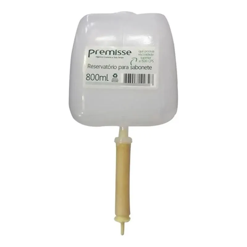 10x Reservatório 800ml Dispenser Saboneteira Velox Invoq T