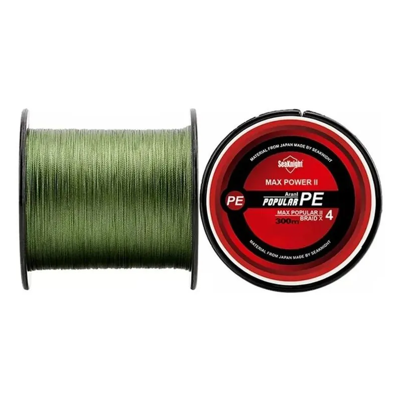 Linha De Pesca 300 Metros Multi 0.165 1.0 9.07kg 20lbs Verde