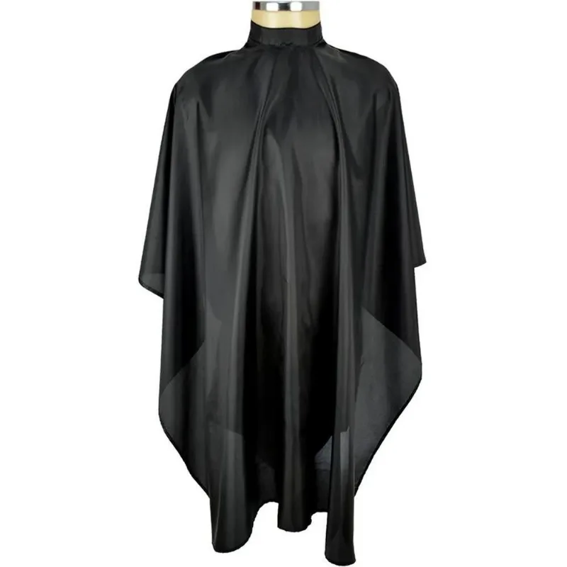 2x Capa De Corte Cabeleireiro / Barbearia Nylon Preto Pental