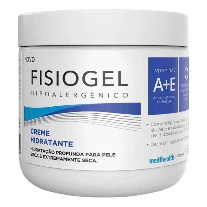 2x Fisiogel Creme Hidratante Corporal 450g