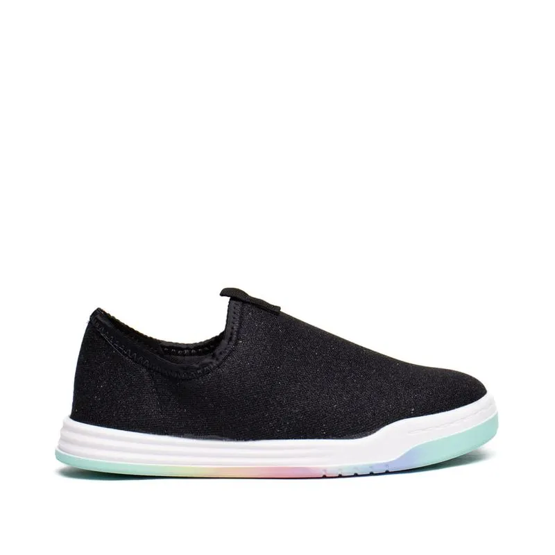 Tênis Infantil Molekinha Tecido Glitter Preto - 30
