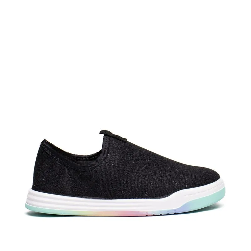 Tênis Infantil Molekinha Tecido Glitter Preto - 34