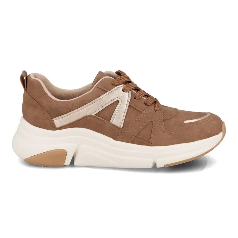 Tênis Feminino Modare Veluna Casual Castanho 36