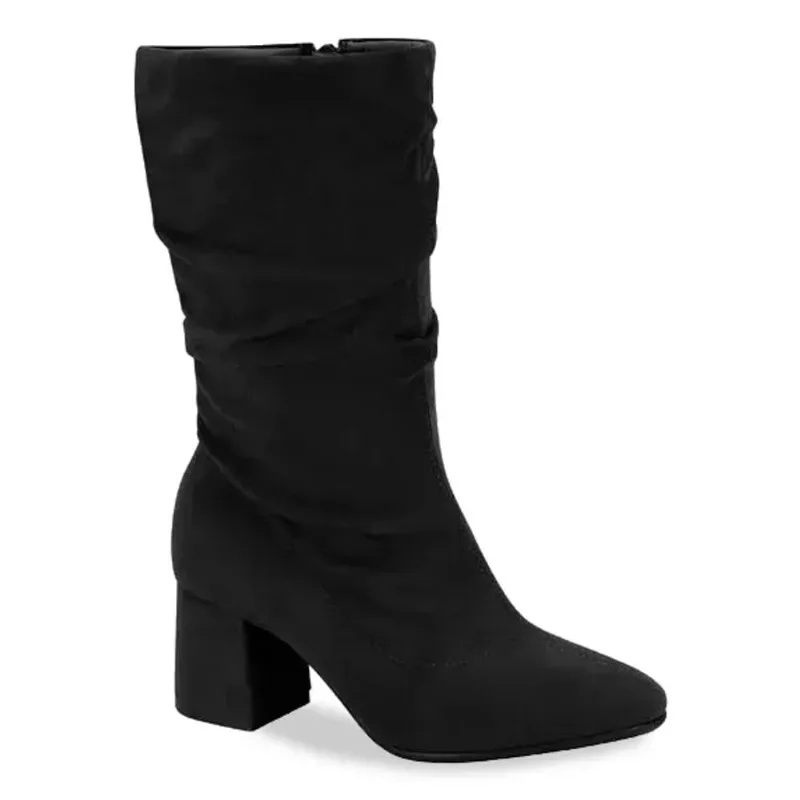 Bota Beira Rio Cano Médio Feminina Preta 34
