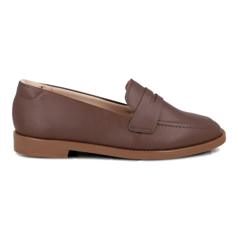 Sapato Mocassim Beira Rio Chocolate Feminino 35
