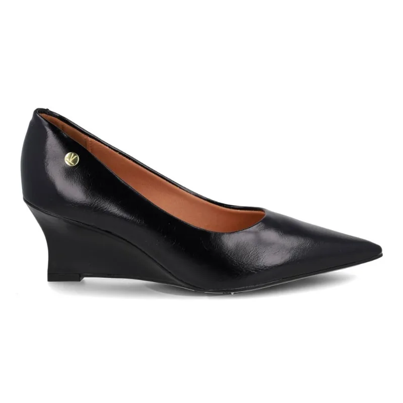 Scarpin Vizzano Salto Anabela Preto Feminino 33