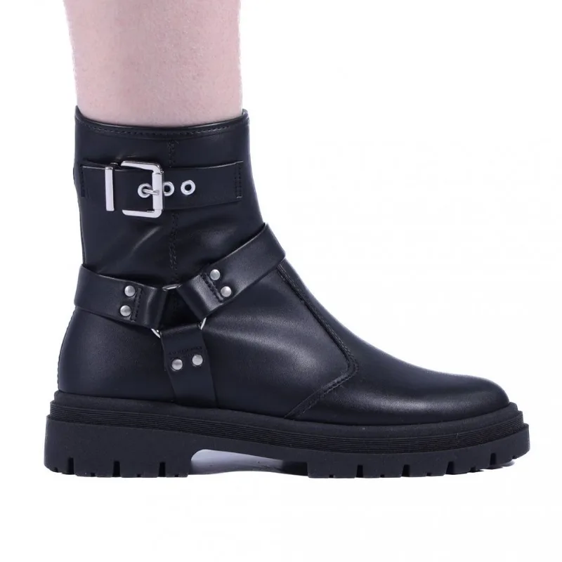 Bota Feminina Cano Curto Moleca 5344-209 34 / Preto
