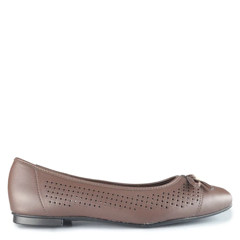 Sapatilha Moleca Feminina 5829.111 9569 NP CHOCOLATE 38