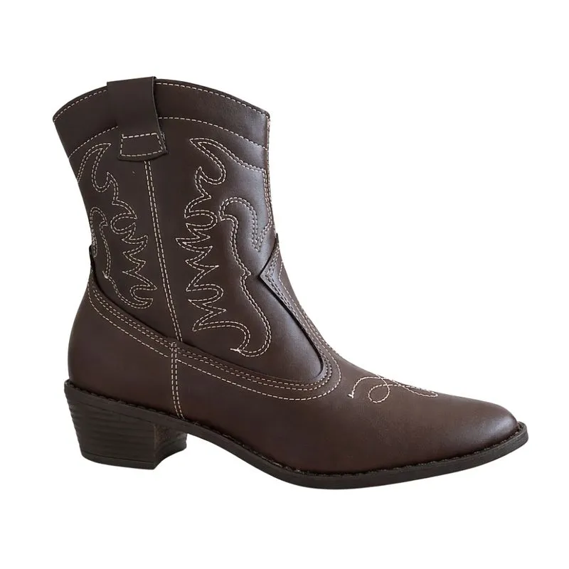 Bota Feminina Moleca 5353.201 Napa Berlim Country 38 / CAFE