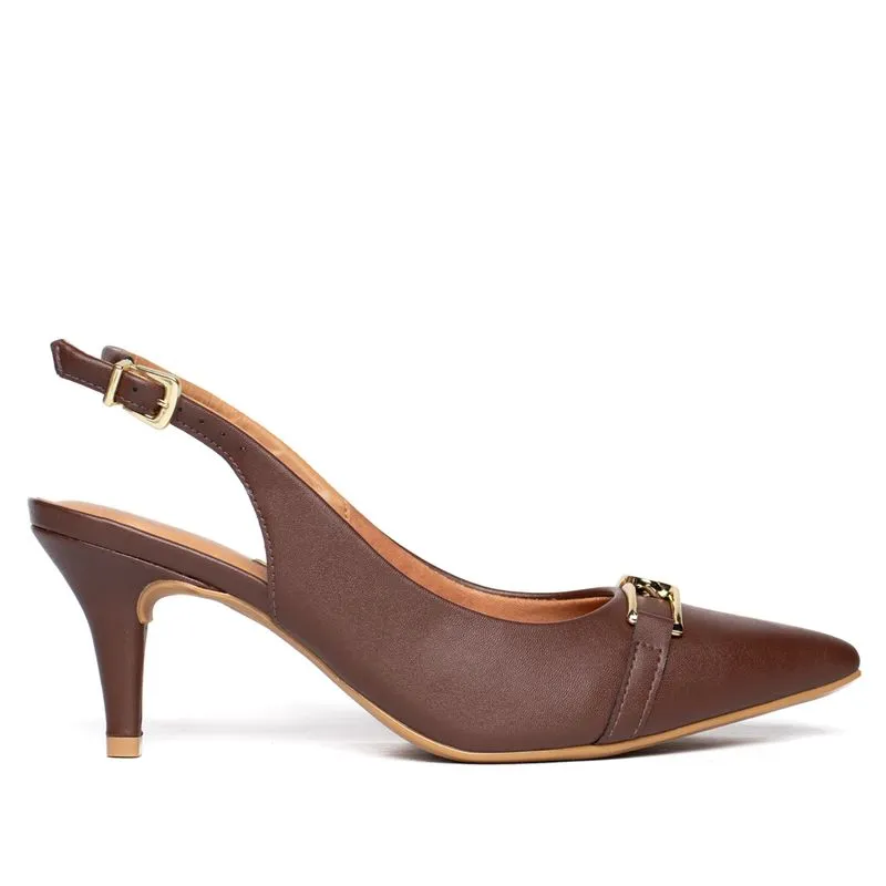 Sapato Feminino Vizzano Pelica Marrom - 34