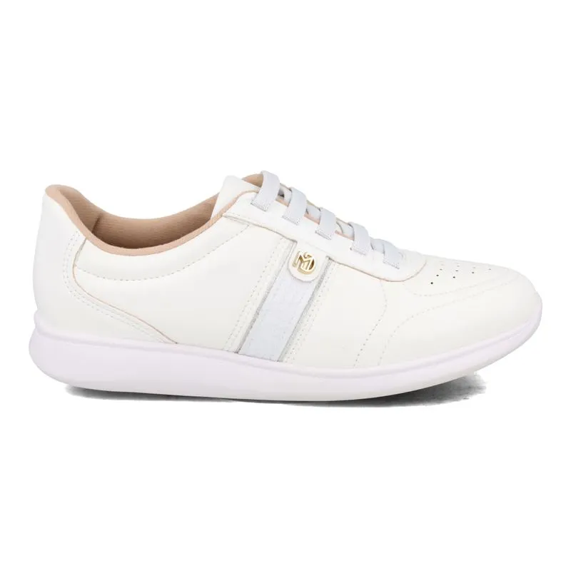 Tênis Modare Casual Feminino Branco Prata 33