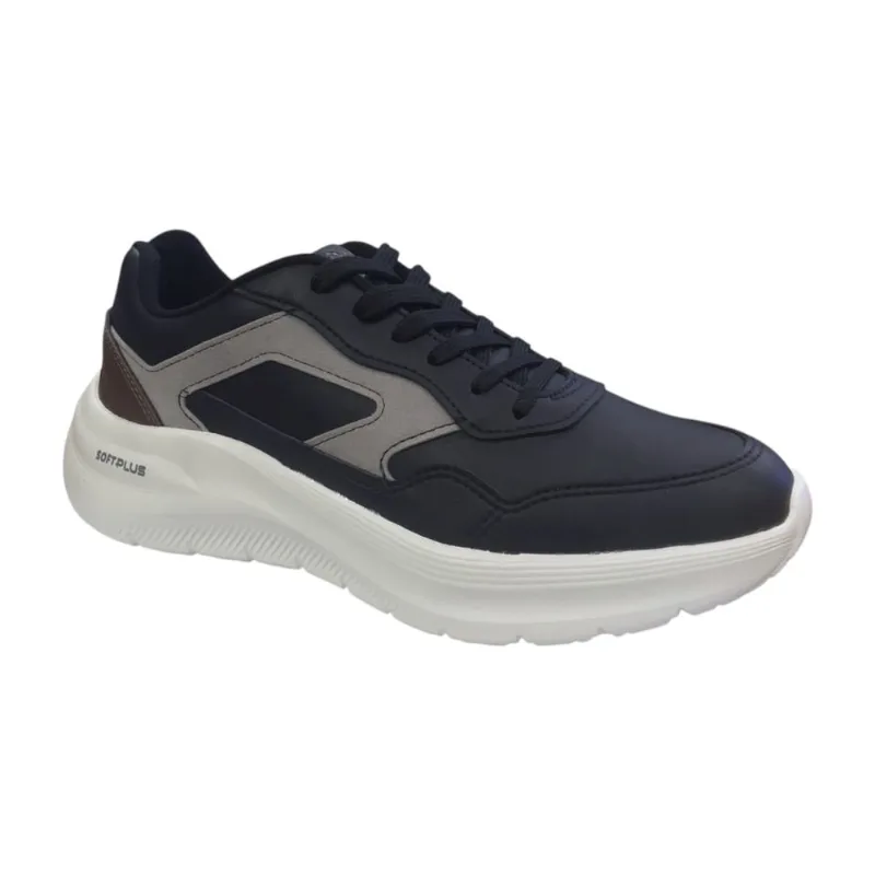 Tênis Masculino BR Sport Napa Monaco Preto 60000.111 39 / Preto