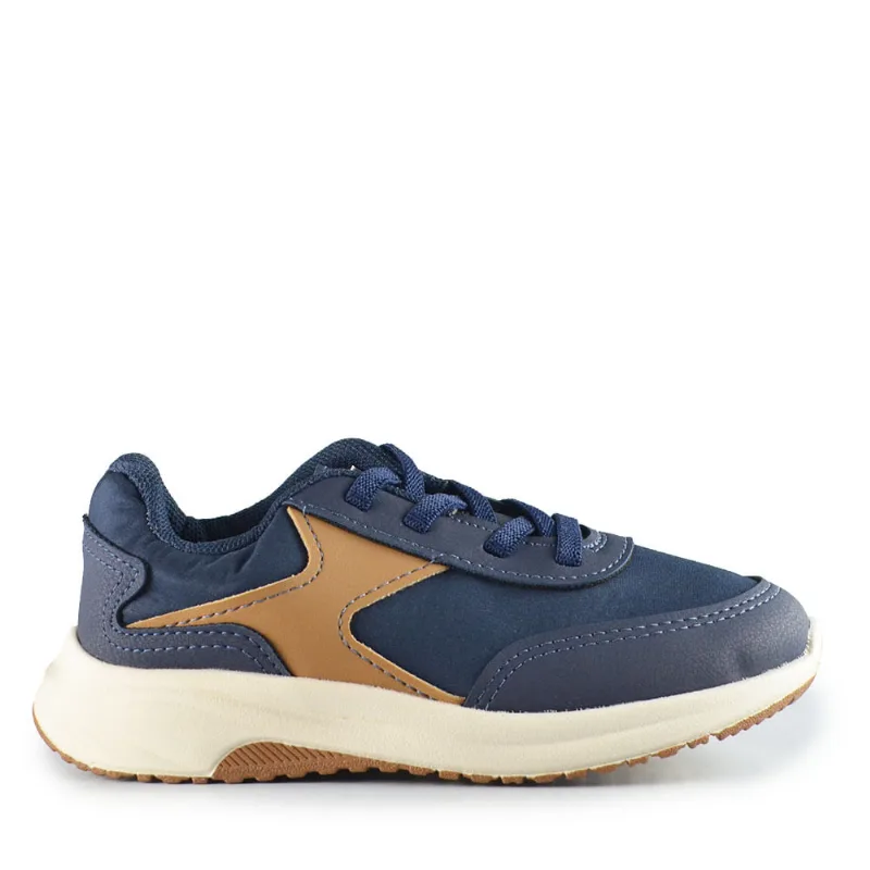Tênis Casual Infantil Molekinho Masculino 2634.115 31266 TEC MARINHO 21
