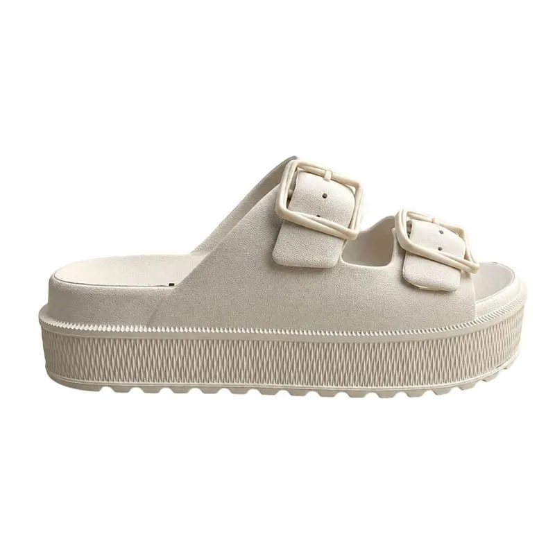 Papete Feminina Moleca 5577.100 Gaspea 39 / BRANCO OFF