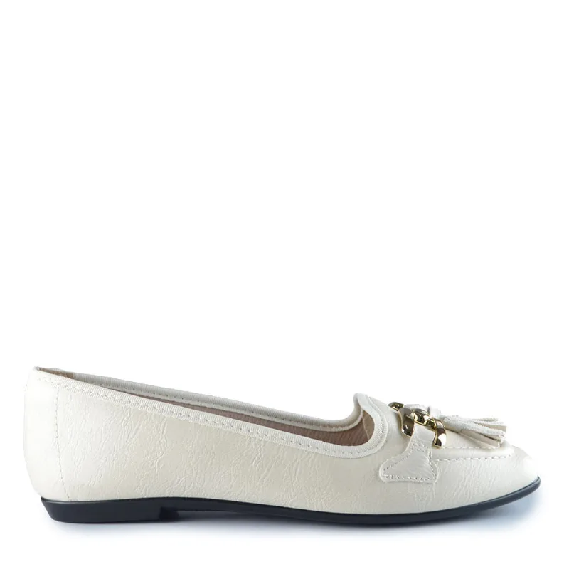 Sapatilha Moleca Feminina 5729.143 31653 NP BCO OFF 33