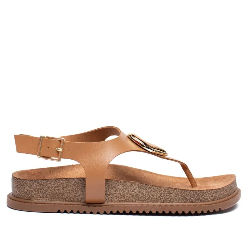 Sandália Feminina Beira Rio Papete Flatform - 35